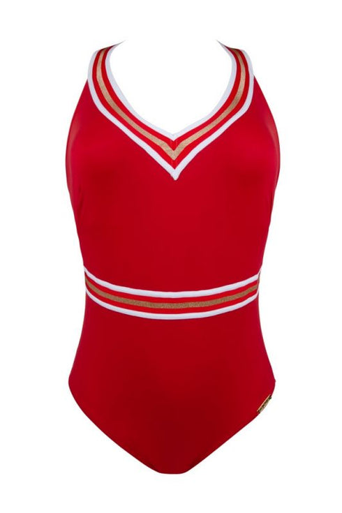 Lise Charmel 35b Energie Nautique Non Wire Halter Swimsuit